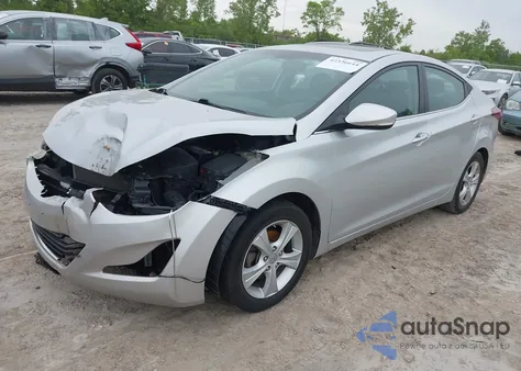 2016 Hyundai Elantra Value Edition z USA, uszkodzony, nr VIN 5NPDH4AE2GH670190